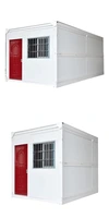 Wholesale Custom New Prefab Foldable And Folding Container Home With Window For Kitchen Prefabricated House 3