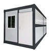 Factory Customized 20ft 40ft Folding Living Prefab Homes Stackable Foldable Prefabricated Container House 3