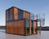 Low cost stylish container house coffee shop 6