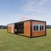 Easy Assemble 40ft Prefab Flat Pack House - Customizable, Movable, Insulated Container Home 3