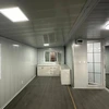 20ft Expandable Container House Luxury Custom Royal Blue Metal Carved Panels   2 Bedrooms 1 Bathroom 1 Kitchen 4