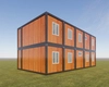 High quality wood grain 2-story container house 6