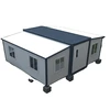 Factory Custom Portable Foldable Prefabricated Houses 3 In 1 Expandable Mobile Container Prefab House Home 1
