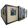 20ft Expandable Container House Customizable China High Quality  Light Luxury 2 Bedroom 1 Bathroom 1 Kitchen 2