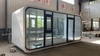 20FT/40FT Apple Cabin Modern Design Prefab Houses Living Room Garden Pod Living Container Homes 6