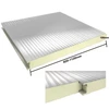 High Density Polyurethane Pir/pu/pur Sandwich Wall Roofing Panels Insulated Fireproof Laminated Sandwich Roof And Wall Panels 6