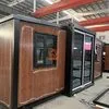 10ft Wood Grain Expandable Container House 2