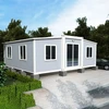 Manufacturer Custom 40 Ft Easy Assemble Prefabricated Portable Foldable Container House Folding Expandable Cheap Prefab Home 5