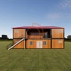Prefab Container Homes Warehouse with EPS Sandwich Panel Earthquake Proof 4