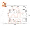 30ft Flat Pack Container House with Roof 6