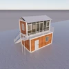 Sturdy 2BR Hurricane Proof Prefab Houses: Durable Flat Pack Homes for Safety & Comfort 4