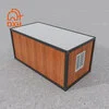 Wood Grain Container Garage