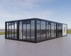 Fashion Glass Curtain Walls Of Prefab Exhibition Room 2