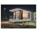Soundproof Mini Office Pods Outdoor Meeting Room Smart Work Space/ Prefab Capsule House/apple Cabin 1