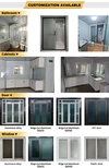 Small 20ft Expandable Container House Size 1 Open Room Container Homes  With Bathroom Expandable Container House 7