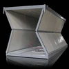 20ft Self Folding Mobile Portable Caravane Container Prefab House Two Rooms One Hall Fold Up Home Prefabricated With Trailer 6