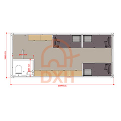 Prefabricated Labor Accommodation for Mining Camps