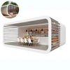 20ft 40ft Outdoor Modern Popular Prefab House Tiny House Mobile Working House Office Pod Apple Cabin1 2