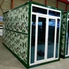 Factory Customized Prefab Folding Box Integrated Container House Foldable Portable Modular Glass Prefabricated Home 3