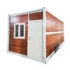 20ft 40ft Mobile Folding Container Homes Customized With Toilet 4