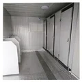 Quick Assembling Portable Prefab Container House Public Toilet For Sale 1