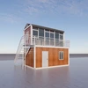 Sturdy 2BR Hurricane Proof Prefab Houses: Durable Flat Pack Homes for Safety & Comfort 1