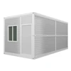 Factory Custom Tiny Prefabricated Foldable Rate Homes Rack Folding Partitions Prefab House Container Home For Sale 2