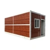 20ft 40ft Mobile Folding Container Homes Customized With Toilet 2