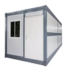Wholesale Custom Prefab Foldable Portable Folding House 20ft Prefabricated Container Home Hurricane Resistance 6