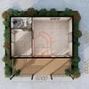 6×4m-Prefab-Modular-Cabin-with-Front-Porch-Floor