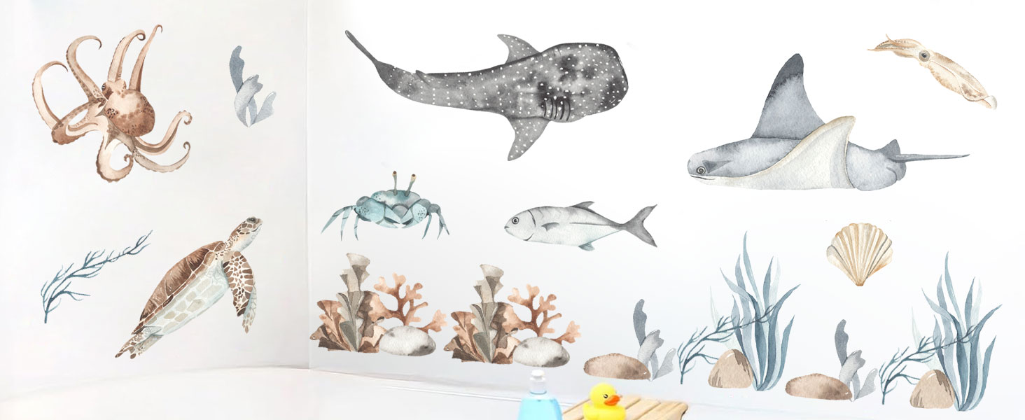 Nursery Wall Stickers Boho Kids Room Decor Girls Bedroom Removable Wall Decals Vinyl Murals DIY Cute Decorations 12 Sheets product detail image 3