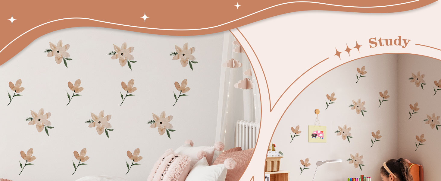Dinosaur Wall Decals Animal Boys Bedroom Stickers Removable Decor Nursery Kids Room Modern Stylish Murals DIY Cute Decorations 5 Sheets product detail image 3