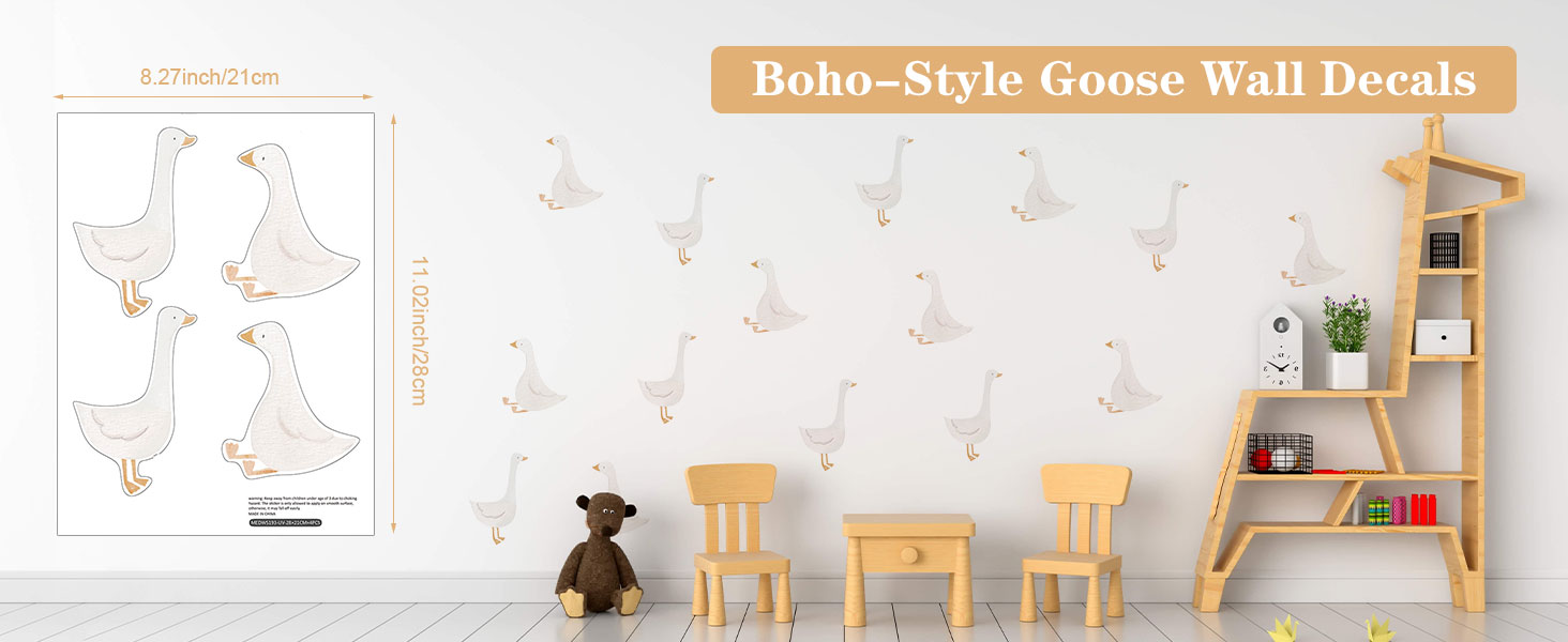 Dinosaur Wall Stickers Animal Boys Bedroom Decals Nursery Removable Decor Kids Room Modern Stylish Murals DIY Cute Decorations 10 Sheets product detail image 1
